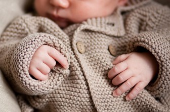 Babyjacke stricken - Abbildung 3